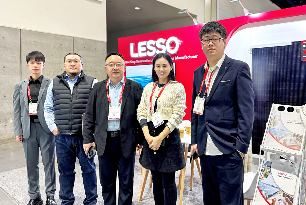 Exhibition News|LESSO Solar Shines at Intersolar & EES North America 2025