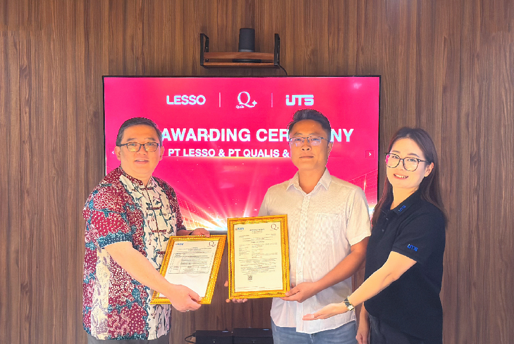 PT LESSO New Energy Receives SNI Certification Once Again, Strengthening Its Recognition in the Indonesian Market