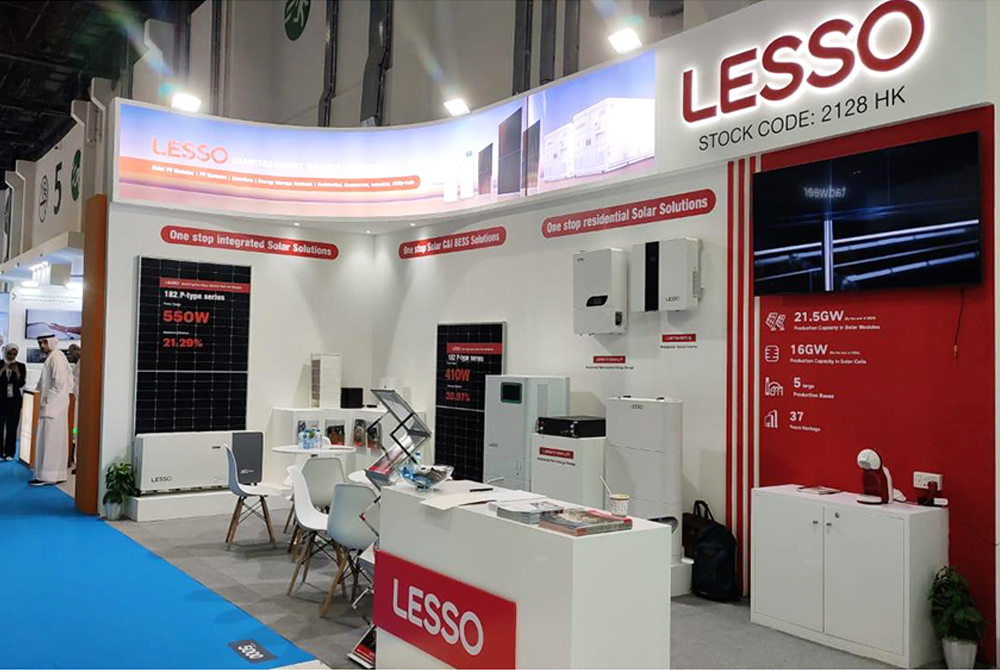 Exhibition News | Review the highlights of LESSO Solar from WFES 2024