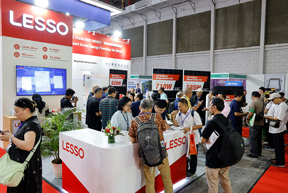 LESSO Solar Shines at SOLARTECH INDONESIA 2026 with Comprehensive Solar & Storage Solutions