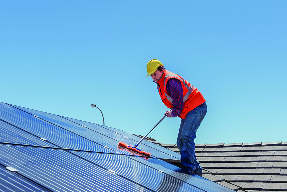 7 measures for cleaning PV modules!