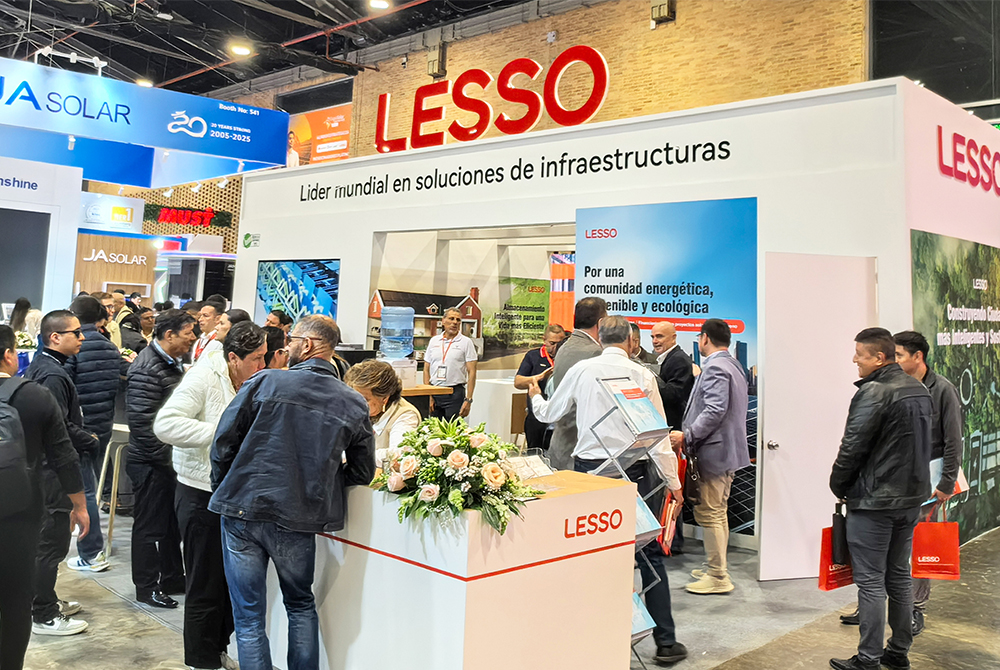Exhibition News | LESSO Solar Shines at ExpoSolar Colombia 2025
