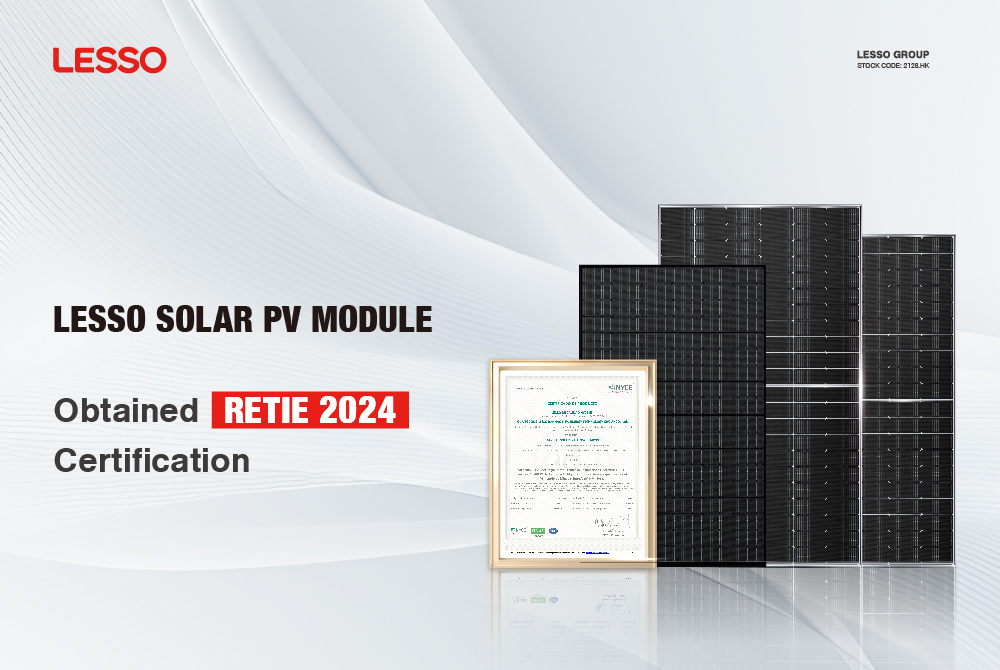 LESSO Solar Certified Under Colombia’s RETIE 2024 Standards