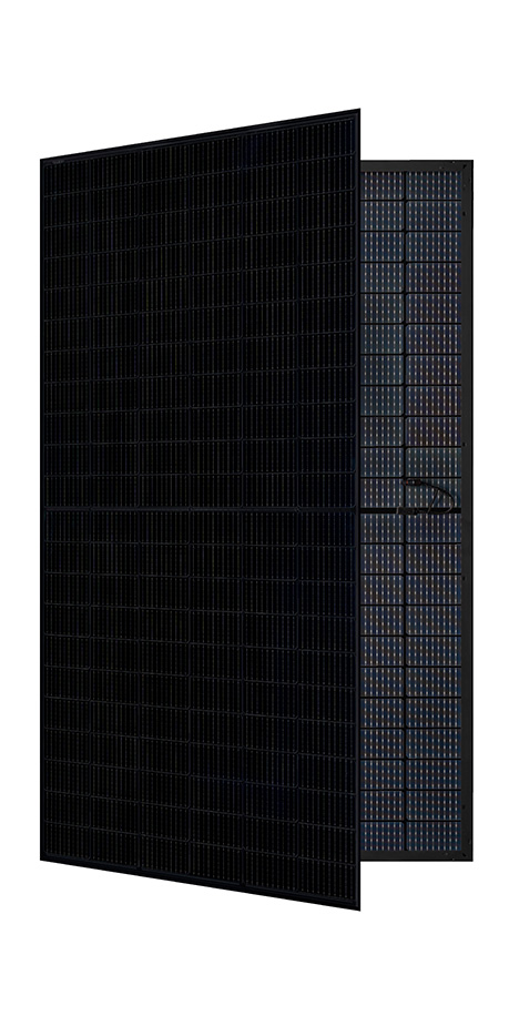 525W 182 Pure Black N-Type Bifacial Module