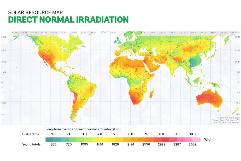 World’s Cities with Average Annual Sunshine Hours